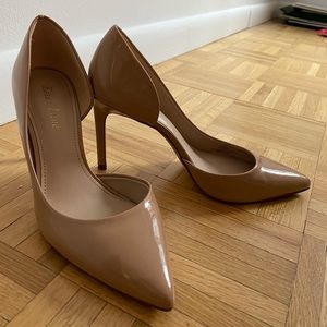 Nude Closed Toed Heel